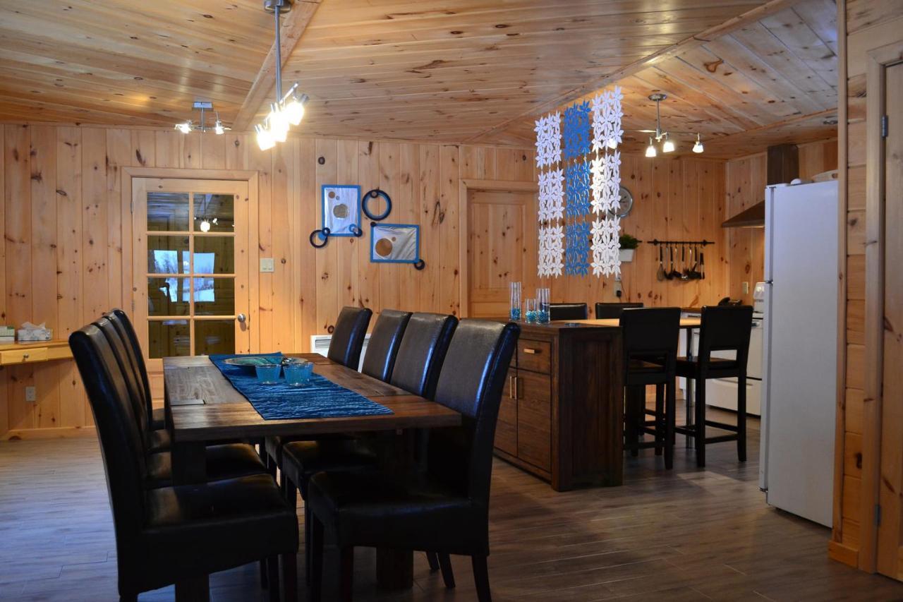 Les Chalets Du Lac Serein Saint Ludger de Milot 外观 照片